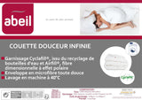 15000000534 Douceur Infinie Quilt, licht, polyester, wit, wit, 240 X 260 cm Quilts en quilts Naty Shop