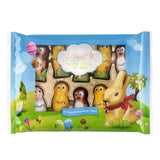 Lindt Kleine paasvriendjes met chocolade | 2 x 100 g | 10 leuke Lindt paasvriendjes | Fijne Dubbele Melkcrème in Alpenmelkchocolade | Paaseieren voor kinderen | Geschenk van chocolade