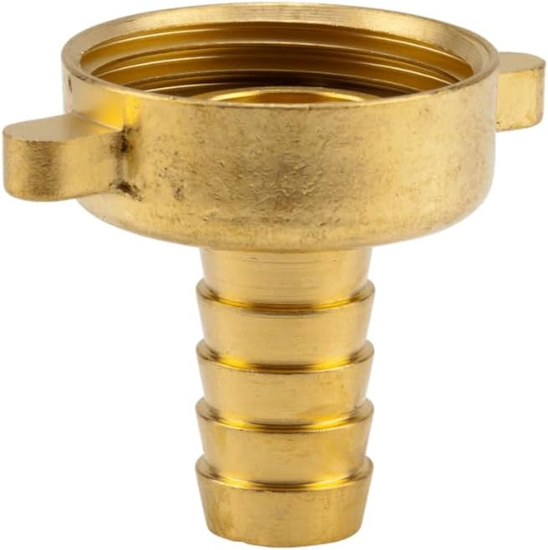 Gardena messing slangfitting, 2-delig: hoogwaardige messing fitting, 26,5 mm (G 3/4") schroefdraad, voor 1/2" (13 mm) slangen (7140-20)