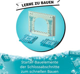 LEGO Disney Frozen Elsa's ijspaleis, kasteel van de ijskoningin, prinses ELSA en Anna poppenspeelgoed, plus 2 dierenfiguren, geweldig cadeau voor meisjes en jongens van 4 jaar oud 43238 Bouwsets Besuche in LEGO-Store