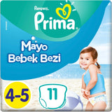 Pampers Splashers Baby Shark Limited Edition Wegwerpzwemluiers 4-5, 11, 9kg-15kg, voor veilige bescherming in het water