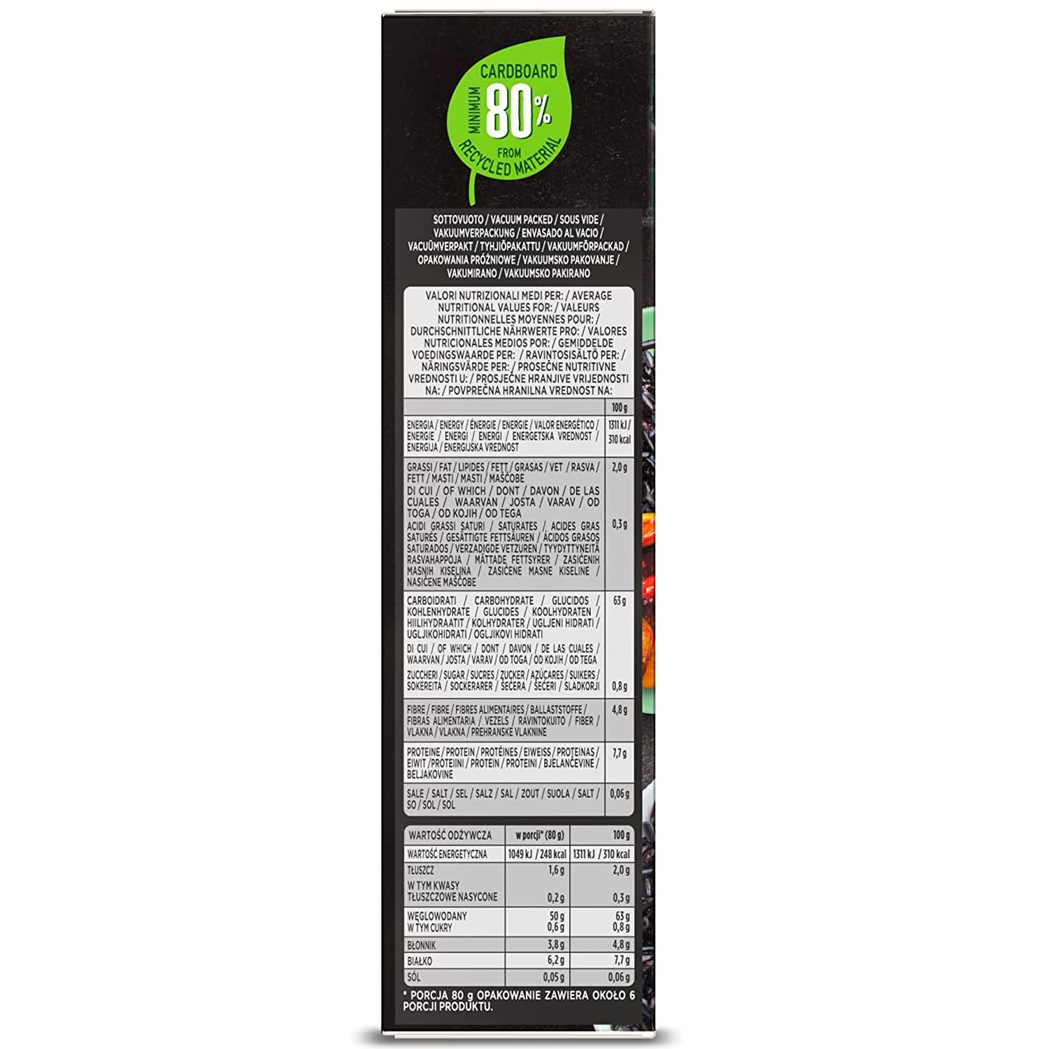 Scotti Zwarte Volkorenrijst Riso Nero Venere 500 g