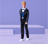 Simba 105733629 - Steffi Love Kevin charmante pop van 30 cm in stijlvol pak met vlinderdas en vest, vanaf 3 jaar