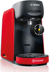 Bosch Tassimo finesse TAS162E capsule-espressomachine, 70 dranken, intensere koffie met één druk op de knop, automatische uitschakeling, duurzaam, perfecte dosering, 1400 W, zwart/zwart