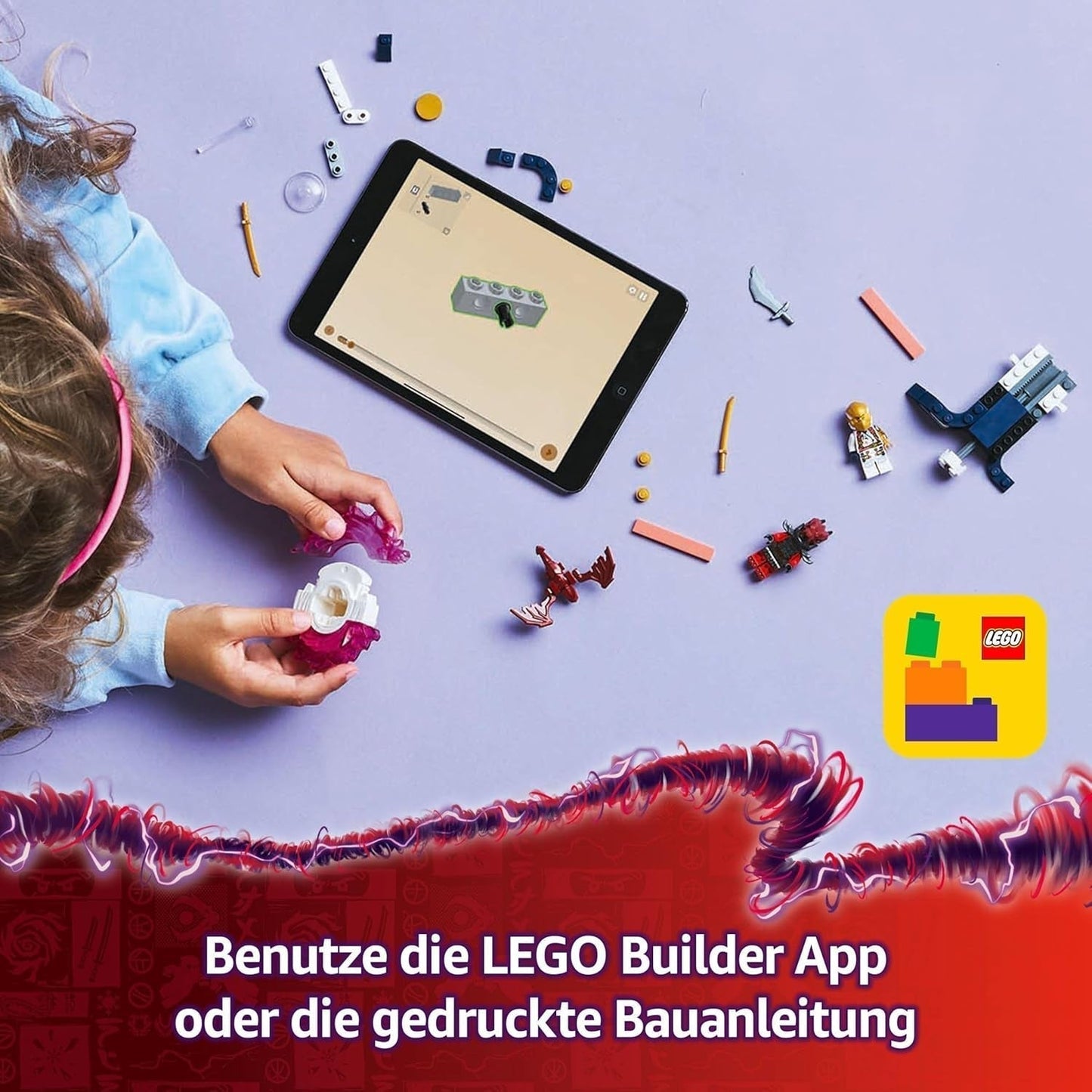 LEGO NINJAGO Sora's Draak Spinjitzu Spinner - Actie Ninja speelgoed met 2 minifiguren - Kleine speelset voor kinderen - Cadeau-idee voor jongens en meisjes vanaf 6 jaar 71824 Bouwsets Besuche in LEGO-Store