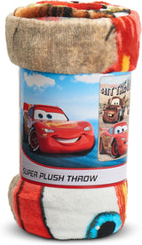 Lag3 Gooi Deken Cars Micro Raschel Gooi Deken, Polyester, Op Straat, 46" X 60" Noordwest Bedden en Dekens