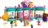 LEGO Friends Heartlake City Shop speelset voor meisjes vanaf 6 jaar Rollenspel met 2 minipoppetjes, micropoppetje en kattenspeelgoed 42649 Bouwsets Besuche in LEGO-Store
