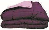 Couette CALGARY Chocolade/Corail 140 Dekbedden en dekbedden Naty Shop 240X220X1 Cm