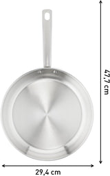 TEFAL VIRTUOSO pan 28 cm, roestvrijstalen pan, inductie Potten en pannen Naty Shop