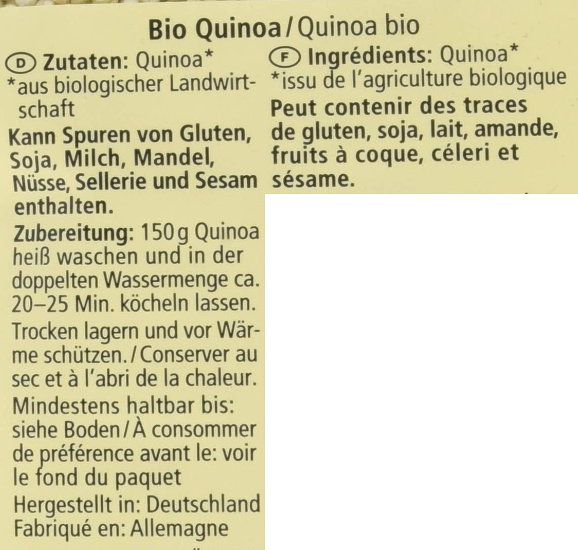 Biologische quinoa, 500g