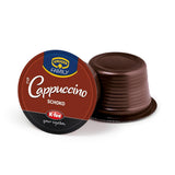 KRÜGER Cappuccino Schoko Koffiecapsules, compatibel met K-fee en ALDI EXPRESSI* Kapselmaschinen, gearomatiseerde oploskoffie, 96 capsules