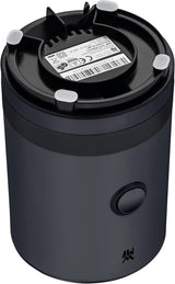 WMF Küchenminis Smoothie-To-Go, Mini Standmixer Mit Zwei Mix-/Trinkbehältern 0,6L, Mixer Hochleistungsmixer 300 W, Edelstahl Matt, Schwarz Kitchen Naty Shop