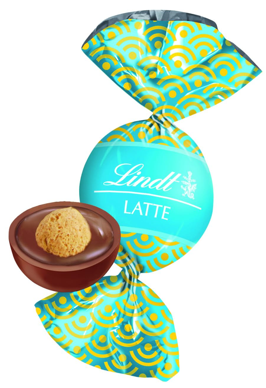 Lindt Roulette Ball Nocciolatte, melkchocolade met hazelnootcrèmevulling en hele hazelnoten, 3000 g