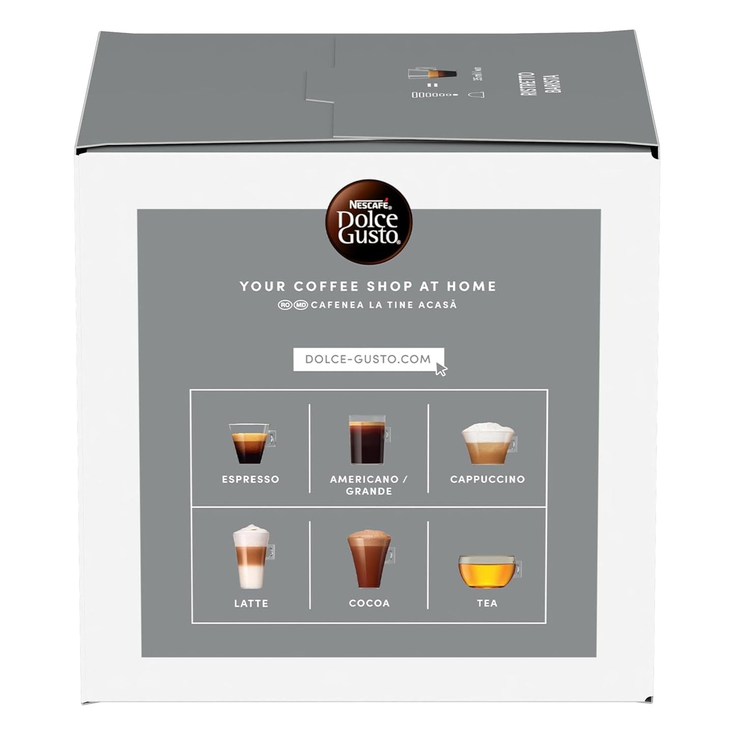 NESCAFÉ DOLCE GUSTO Ristretto Barista Kaffeekapseln 3er-pakket (3 x 16 Kapseln)