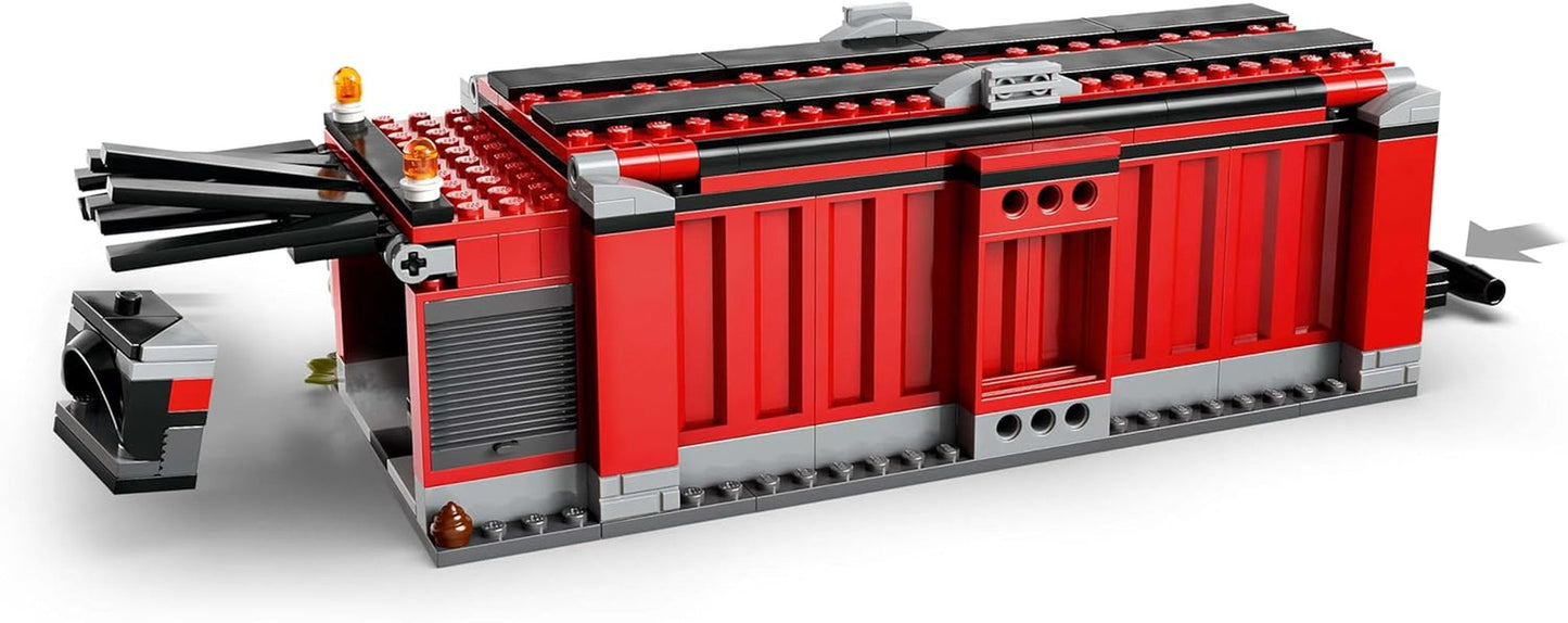 LEGO City schroothoop met auto's - speelgoed met schrootpers en kraan, 2 speelgoedauto's, 4 werkende minifiguren en kantoorgebouw - verjaardagscadeaus voor jongens en meisjes vanaf 8 jaar 60472 Besuche den LEGO-Store bouwsets