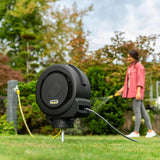 Automatische slangenbox Kärcher HBX 5.35: 35 m slang, aansluitslang: 1,5 m; automatische slangintrekking, handig en flexibel, zwart