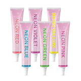 Goodbake Neonlebensmittelfarben 6 Farben Set – Intensieve Lebensmittelfarbe – Lebensmittelfarbpaste – Zum Einfärben Von Torten, Fondant, Botercreme Uvm. – 100% veganistische Naty Shop