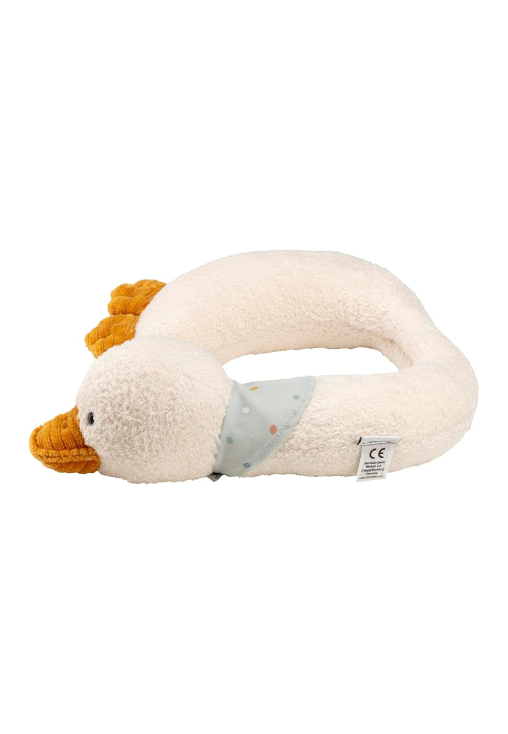 Edda Lou Duck Neksteun U-vormig nekkussen Dierenkopkussen voor jongens en meisjes Ideaal voor auto, vliegtuig en reizen Cervicale orthopedische kussens Naty Shop