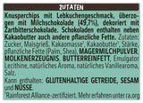 Nestlé Gingerbread, een heerlijk en knapperig tussendoortje met peperkoeksmaak, omhuld met melkchocolade en verfijnd met decoratieve strepen van pure chocolade, 1 pakje (1 x 115 g)