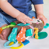 Bright Starts Kinderwagen, luiaard - met rammelaar, spiegel en taggie-lussen Bebe Toys Naty Shop