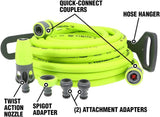 Quick Connect-tuinslangset, 1/2 inch x 15 meter, duurzaam, lichtgewicht, drinkbaar veilig – hfzg12050qn