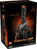 LEGO Icons The Lord of the Rings: Barad-Door bouwset voor volwassenen met Sauron, Gothmog, Orc, Frodo, Sam en Gollum minifiguren Filmmemorabilia Fan Collectible 10333 Bouwsets Beuche in LEGO-Store