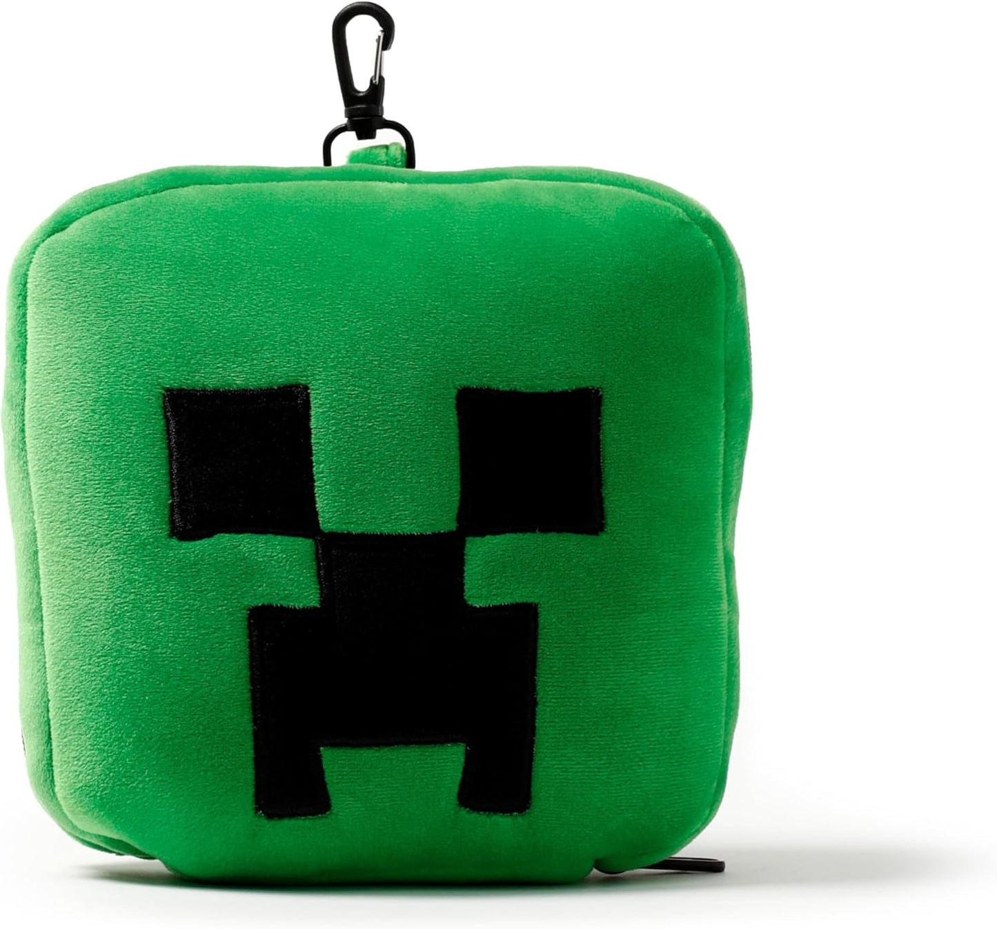 Puckator Relaxeazzz Minecraft Creeper Pluche Reiskussen en Oogmasker Hoofdsteun Slaapkussen Nekkussen Reiskussen Slaapmasker Kinderen en volwassenen voor reizen Auto Trein Vliegtuigaccessoires Reiskussens Naty Shop