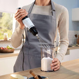, Stabmixer, Ergomaster Serie 4, 800 Watt Motor, Snelheidsregelaar, Quattroblade Keuken Naty Shop