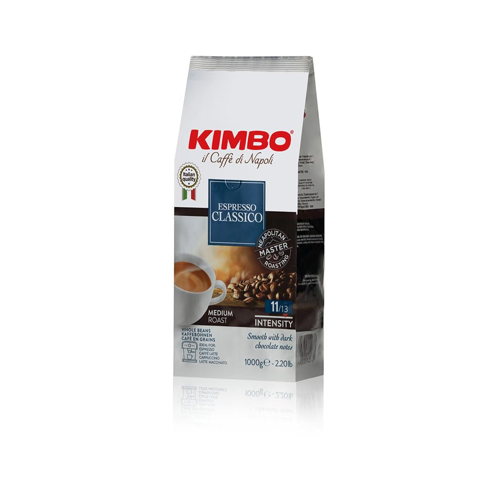 Espresso Classico ganze Kaffeebohnen, medium Röstung, zak van 1 kg