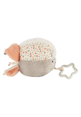 Sterntaler stoffen ballenboerderij - Babytextielbal gemaakt van zachte stofcombinaties - Babyspeelgoed gevuld met polyesterwatten - Babybal om te vangen en te spelen, kleurrijk Babyspeelgoed Naty Shop