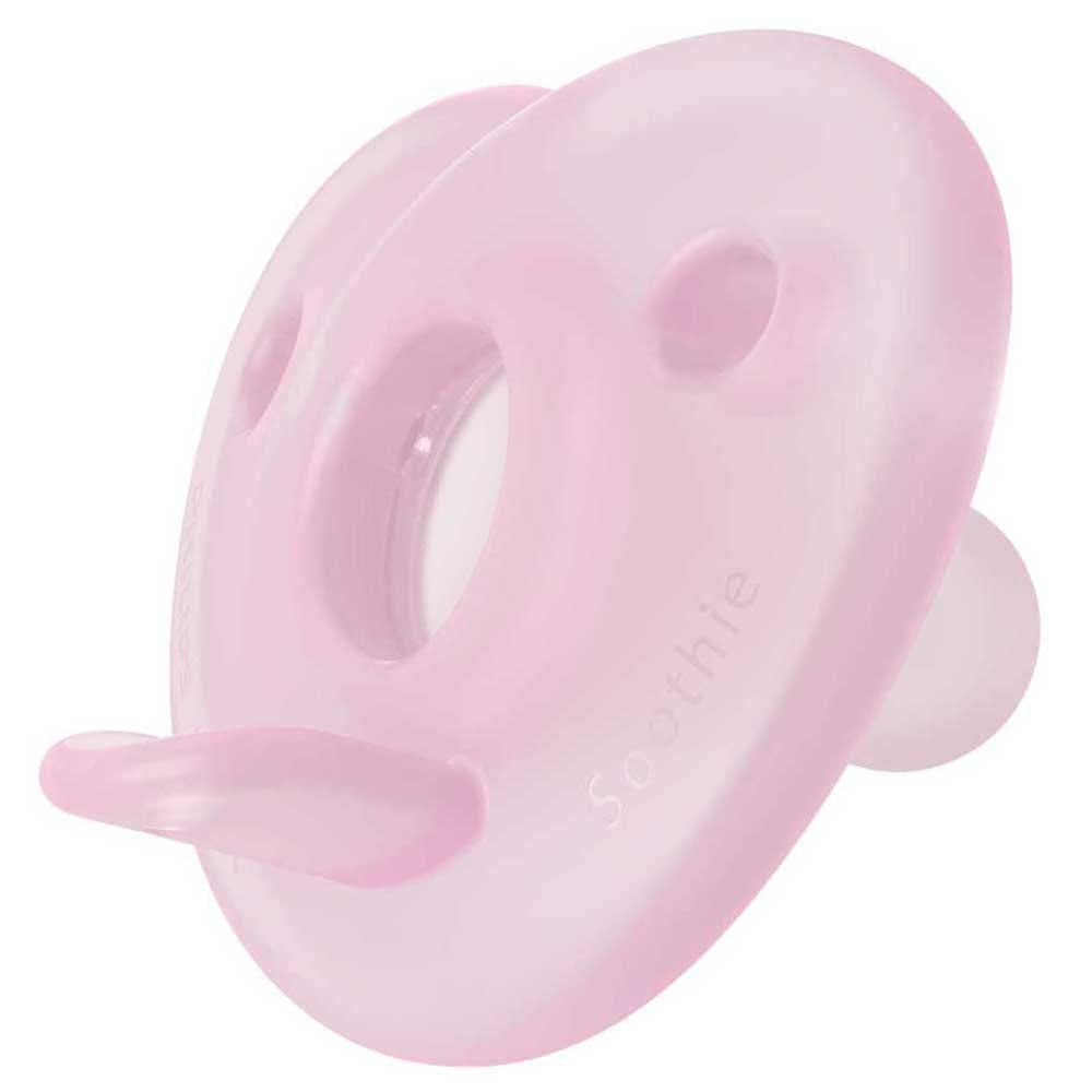 Philips AVENT Soothie - BPA-vrije fopspeen voor baby's van 0-6 maanden, roze/lichtroze (model SCF099/22)