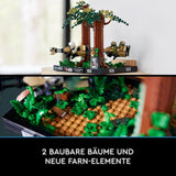 LEGO 75353 Star Wars Pursuit on Endor - Dioramaset, Return of the Jedi met Luke Skywalker, Princess Leia & Scout Trooper en Speeder Bikes, bouwsets ter ere van het 40-jarig jubileum Besuche in LEGO-Store