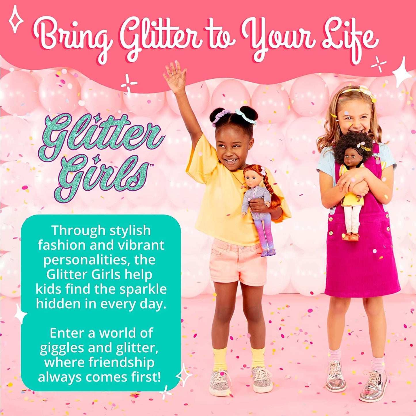 Glitter Girls - Sunnie-poppen - Sunnie gelede pop 36 cm - blond haar en groene ogen - speelgoed vanaf 3 jaar