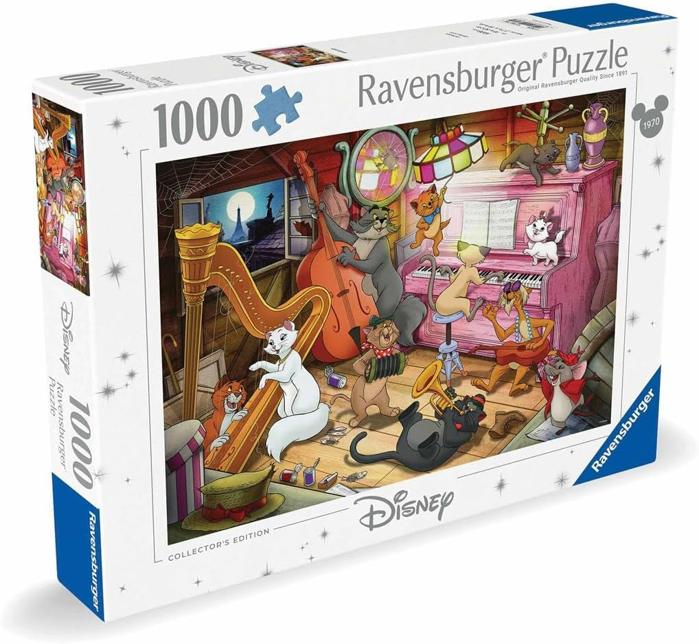 Ravensburger 12000753 Aristocats puzzel puzzel van 1000 stukjes Naty Shop nieuw ontwerp