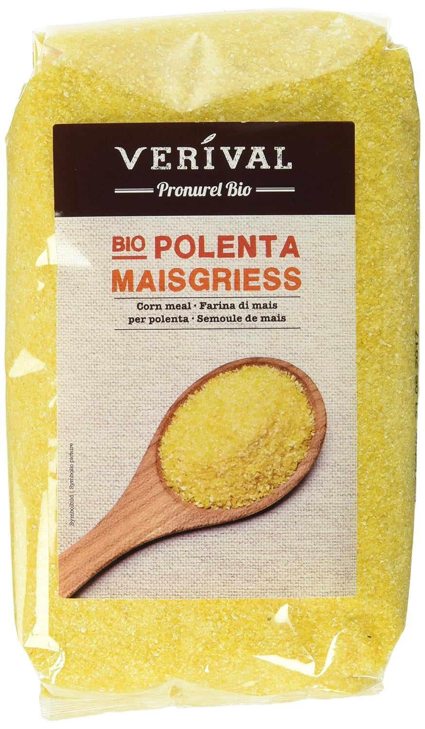 Verival Maisgrieß - Bio, 6Er-pakket (zak van 6 x 500 G) - Bio Cereale Naty Shop Standaardtitel