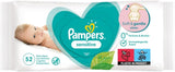 Pampers Sensitive babydoekjes, 15 stuks van 80 doekjes, 1200 babydoekjes, 2-in-1 zachte reiniging en huidbescherming
