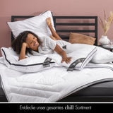 All Seasons-quilt 135X200 - Lichtgewicht 135X200-quilt - Ademend en wasbaar en 100% veganistisch - Klimaatmesh-quilt en comfortband om te slapen - 800G vulling Quilts en quilts Naty Shop