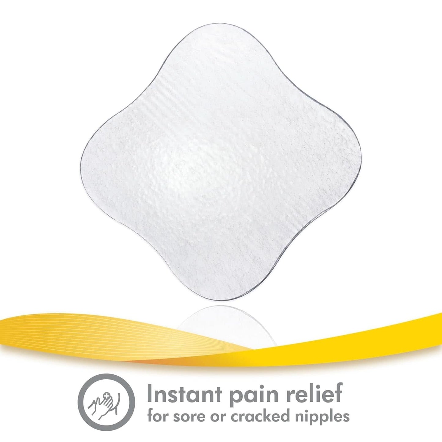 Medela Hydrogel Pads - onmiddellijke verlichting en verkoeling voor pijnlijke tepels - herbruikbaar - verpakking van 4 steriele pads, afzonderlijk verpakt Accessoires Voeding en borstvoeding Bebe Naty Shop