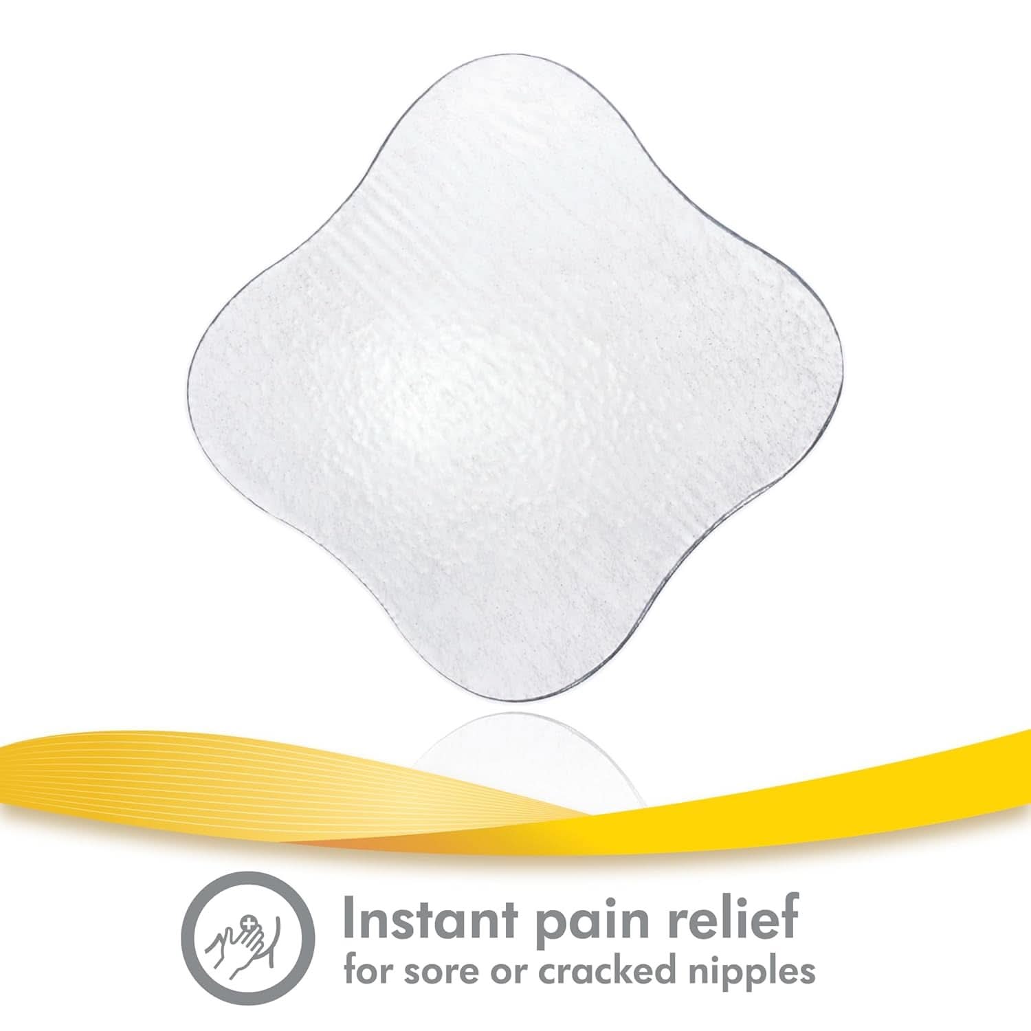 Medela Hydrogel Pads - onmiddellijke verlichting en verkoeling voor pijnlijke tepels - herbruikbaar - verpakking van 4 steriele pads, afzonderlijk verpakt Accessoires Voeding en borstvoeding Bebe Naty Shop