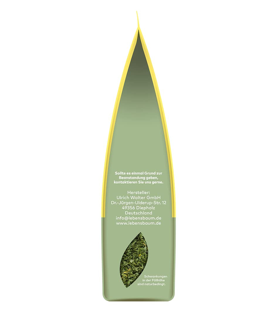 Lebensbaum Oregano, Bio-Gewürz für italienische Gerichte, würzig-herber Gesmack, gerebelt en getretten, 15 g