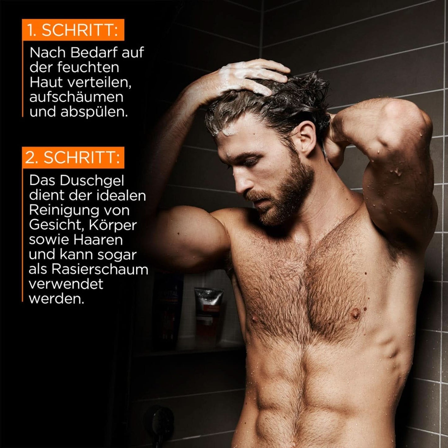 L'Oréal Men Expert XXXL Douchegel en shampoo voor mannen, 1 liter Naty Shop