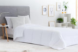 Todocama Quilt, 3002 vezeldekbed, bijtvast, herfst-winter, 300 G/M², wit (alle maten beschikbaar) (bedden 135/140/150-220 x 220 cm) Quilts en quilts Naty Shop