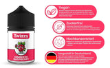 Twizzy, intense frambozensmaak, 60 milliliter Arome Naty Shop