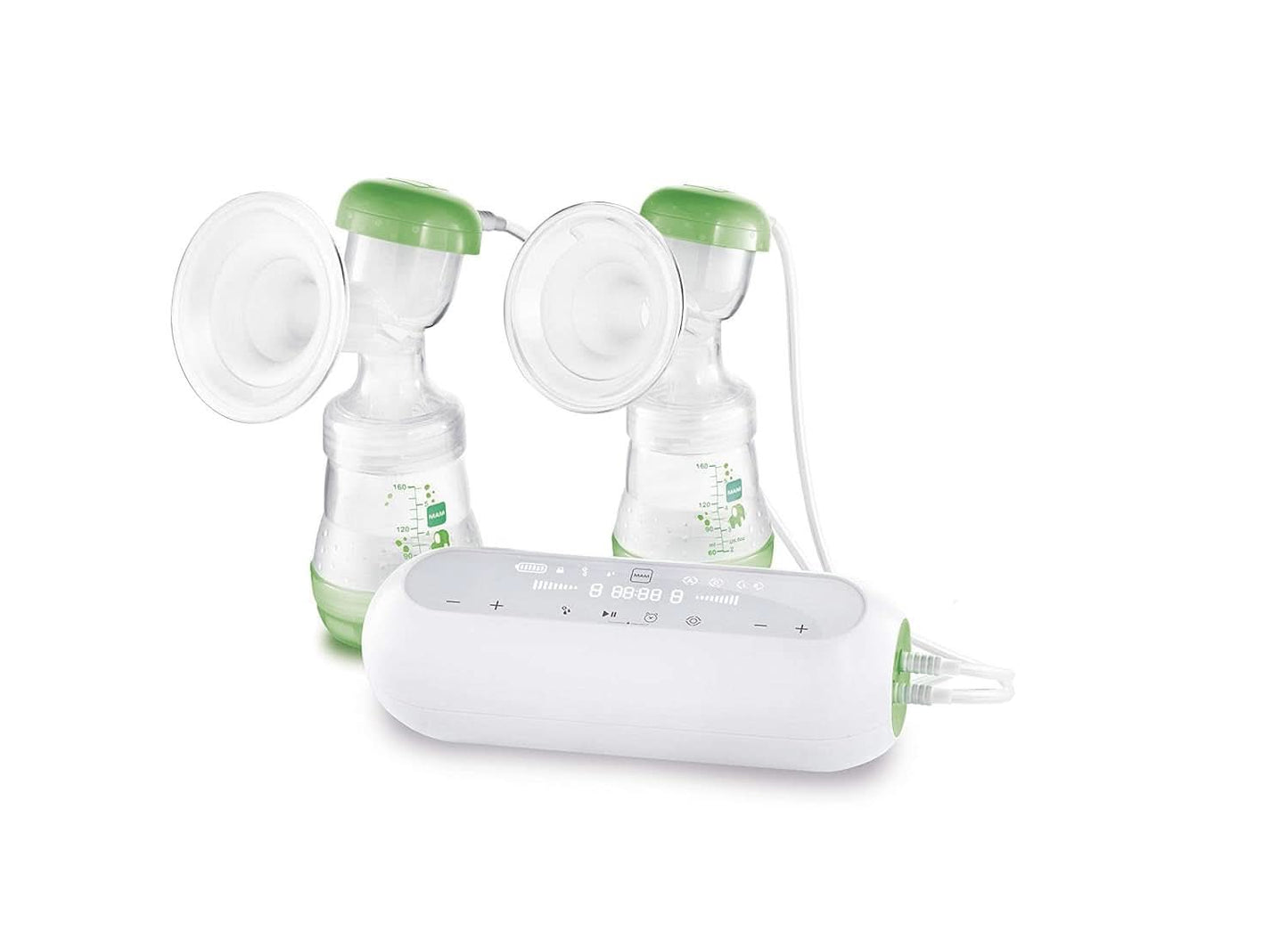MAM handborstkolf - comfortabele en compacte borstkolf voor moedermelk inclusief 1 antikrampjesfles MAM Easy Start Accessoires Voeding en borstvoeding Baby Naty Shop Dubbele borstkolf 2 in 1
