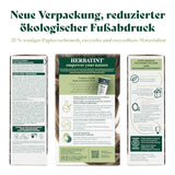 Permanente haarverfgel 6N donkerblond - 170 ml I Ammoniakvrij, 100% dekking van grijs haar I Getest op gevoelige huid, met 8 plantenextracten Haarverf Naty Shop
