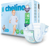 Luiers Indas Fashion & Love XL, maat 6 (17-28 kg), 27 stuks