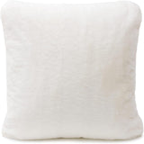 Gözze - Comfortabele kussensloop, Merino Feeling, 50X50 Cm - Donkergroen Bedden en dekens Besuche den Gözze-Store Witte wol