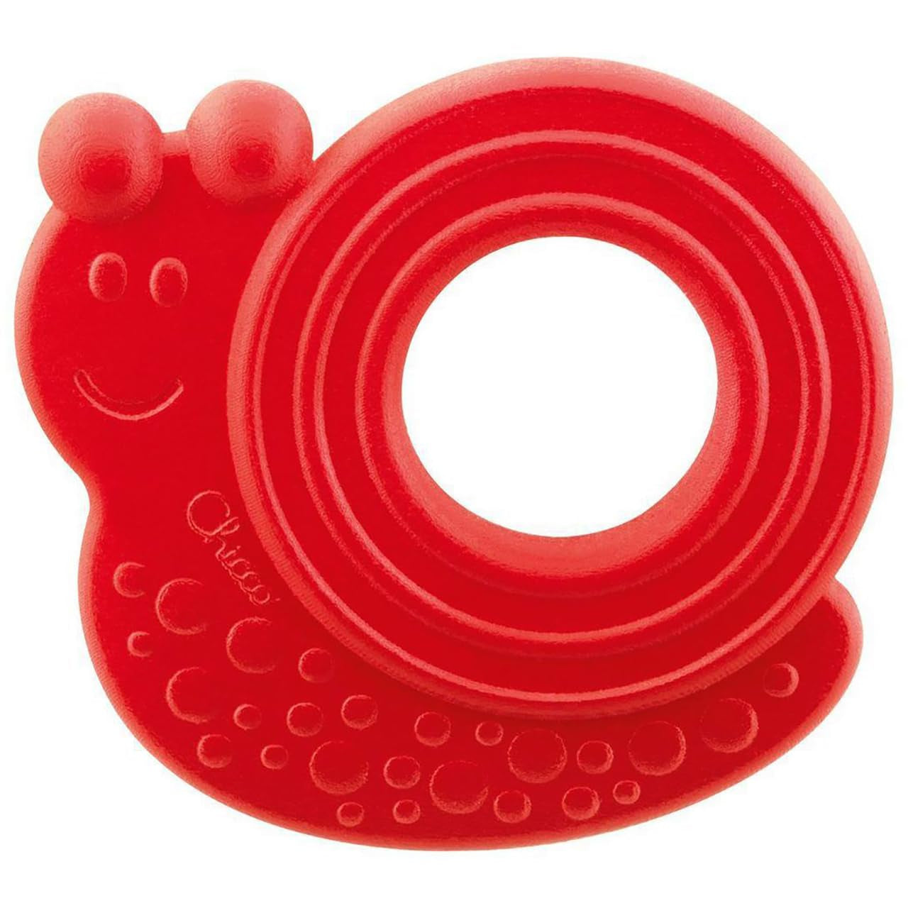 Chicco ECO+ Bijtring Kikker, Bijtring voor pasgeborenen met stekels, Gemaakt van zacht bioplastic, Bijtspeeltje voor pasgeborenen en kinderen van 3 tot 18 maanden