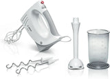 Bosch Hausgeräte MFQ3540 Handrührer, Grau, Weiß, 7.7 Cm L X 20.1 Cm B X 14.1 Cm H Keuken Naty Shop