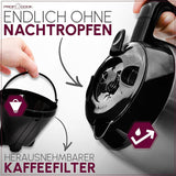 Koffiezetapparaat Profi Cook | 8-10 kopjes | Timer | Sensoraanraakbediening | Dubbelwandige thermoskaraf van 1,2 liter | Smaakzegel | RVS filterkoffiezetapparaat | PC-KA 1191